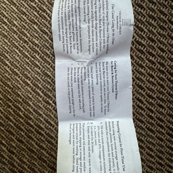 Reed & Barton Tiago‎ Reversible Candlestick/Votive Holder Thomas O’Brien Crystal - Picture 8 of 10